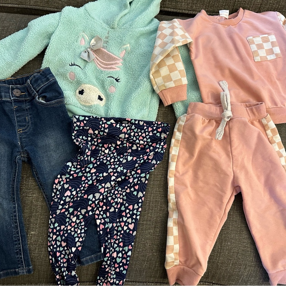 5 piece baby bundle size 18 months